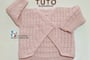 Modèle layette BRASSIERE à tricoter