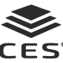 A logo for CES