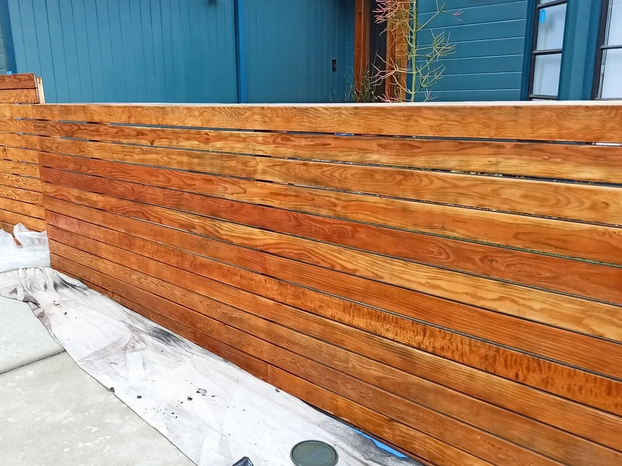 Wood fence installation — Los Angeles