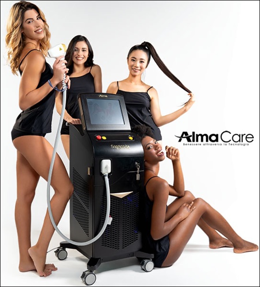 Soprano handpiece close-up