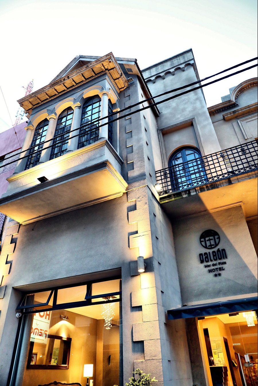 Fachada Galeón 1920 Hotel Mar del Plata