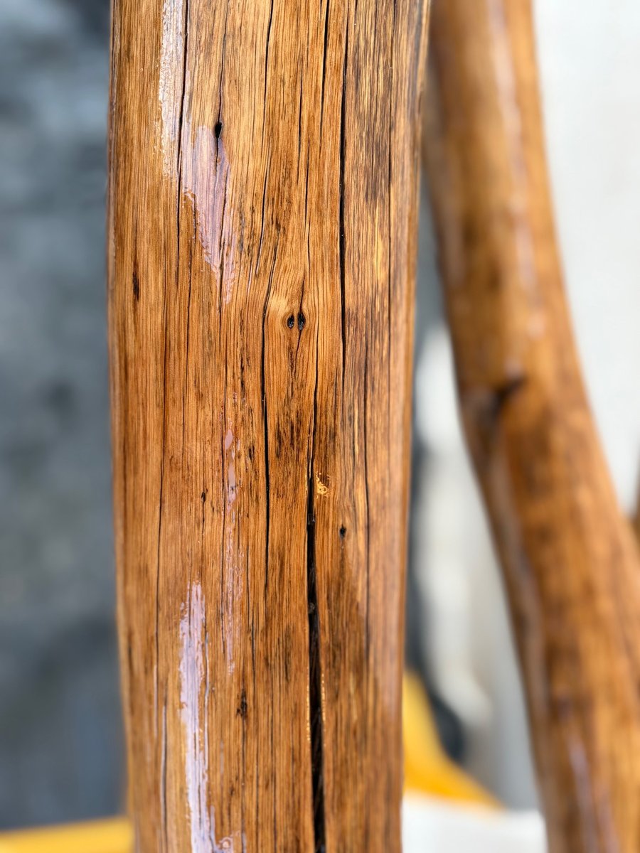 Custom timber railing detail — Lisbon Natural Pool Oasis