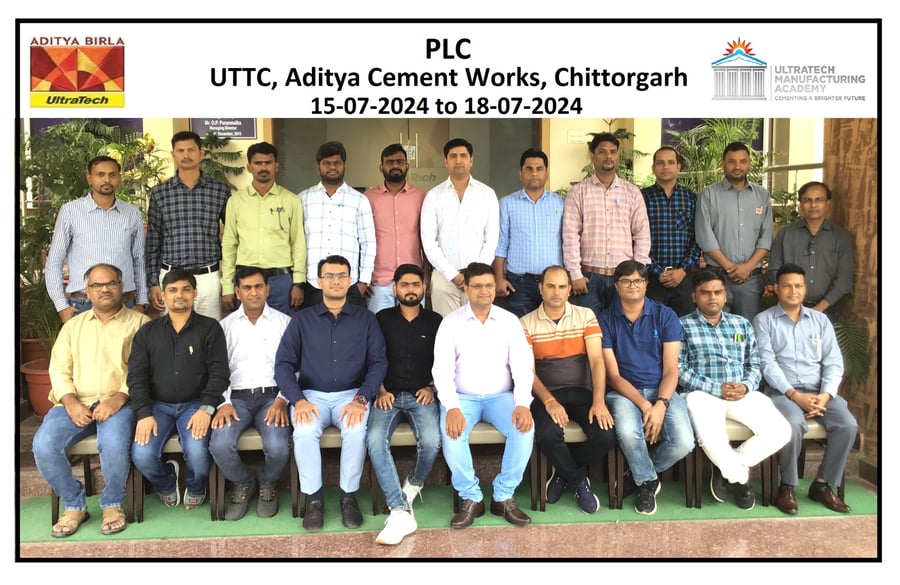 Corporate PLC training at UltraTech Cement, Chittorgarh