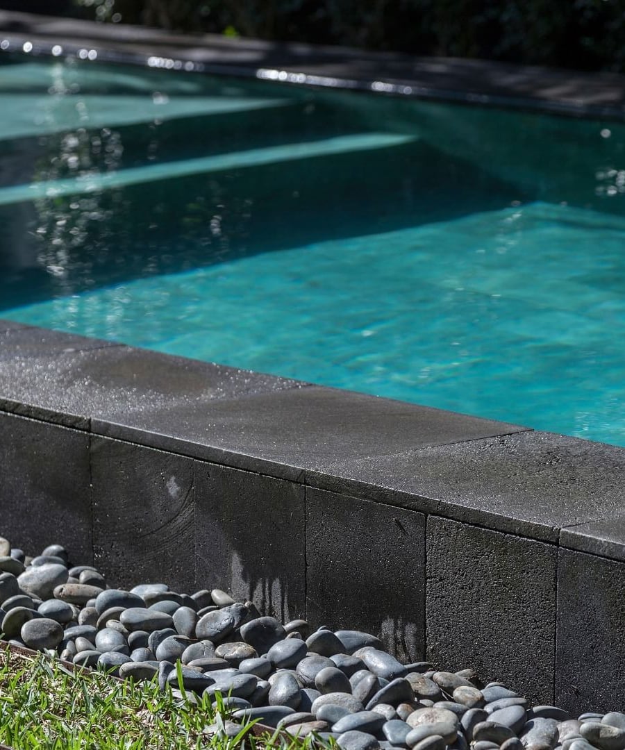 Aplicação de pedra natural em projeto de arquitetura