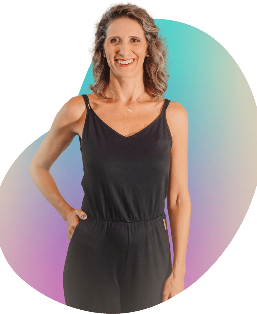 Adriana Schneider, instrutora de yoga