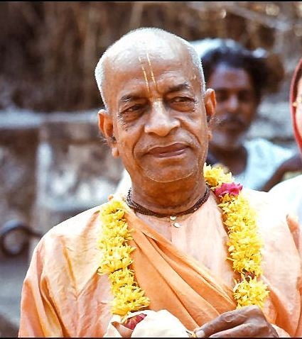 Srila Prabhupada smiling
