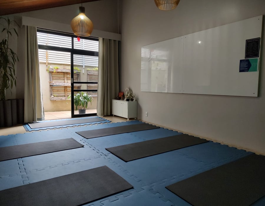 Prática de yoga