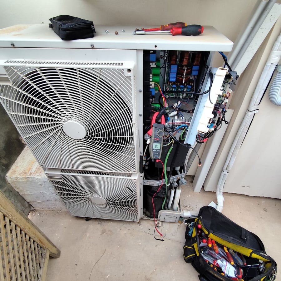 Reparación de placa inverter