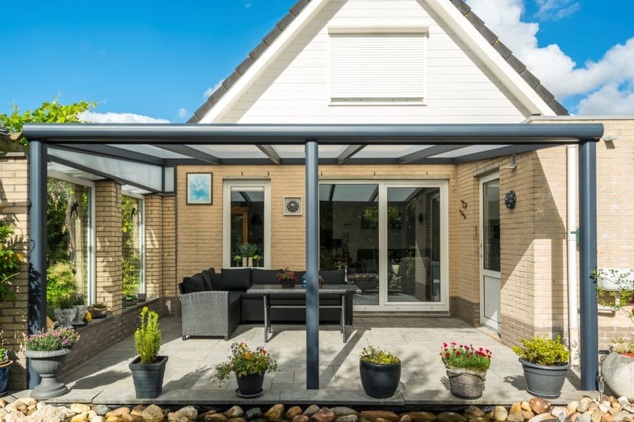 Portico carport open plan