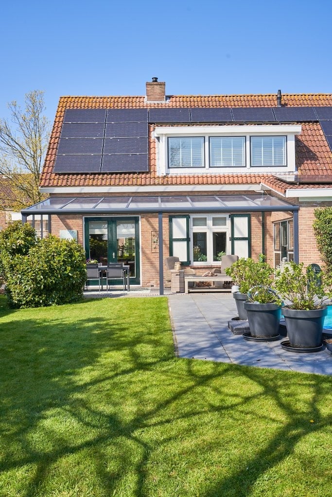 Portico carport traditional home