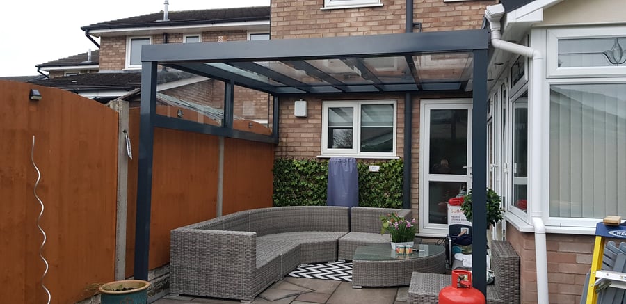 Harbour carport detail view