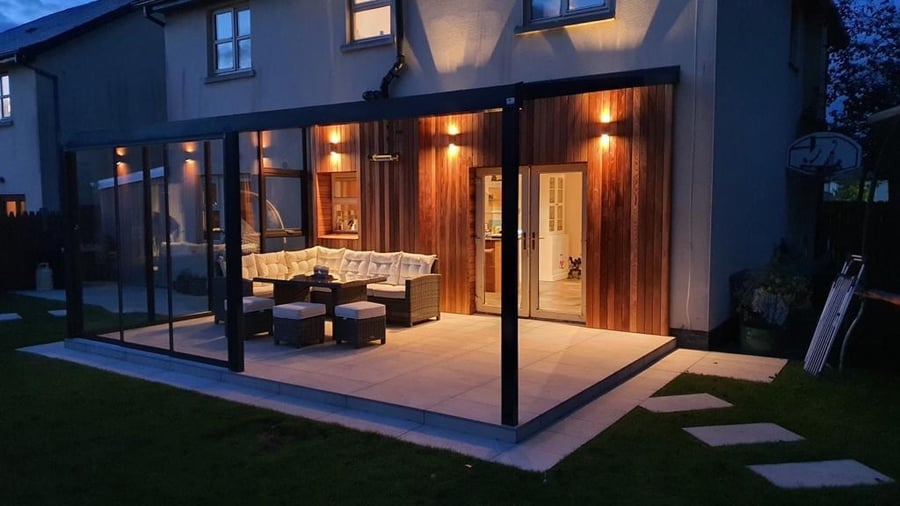 Harbour carport close up detail