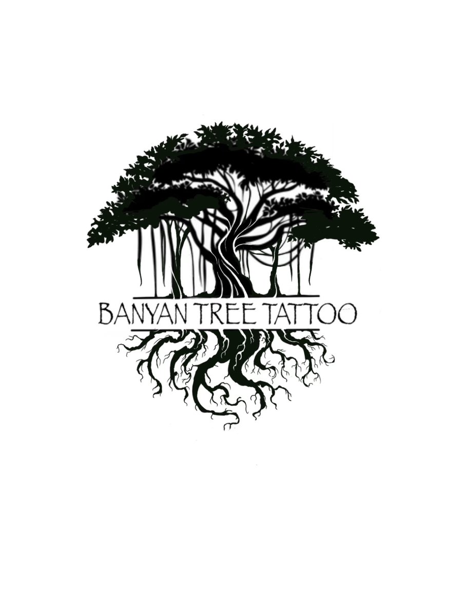 Inside Banyan Tree Tattoo, Honolulu