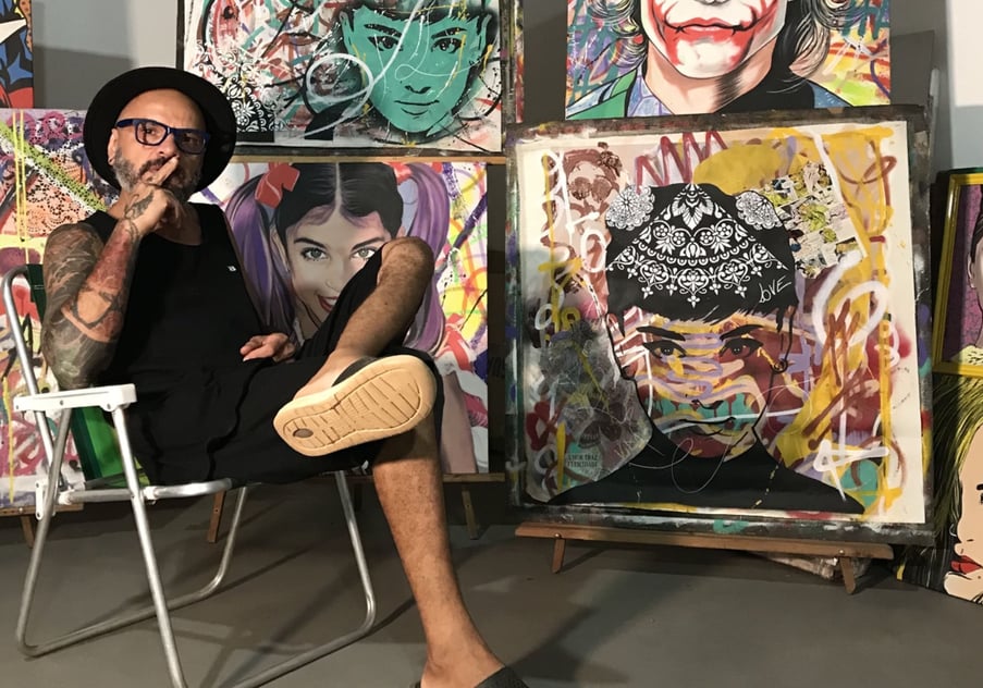 Bem-vindo à galeria de pinturas virtual de Sérgio Astral, onde cada obra de arte conta uma história única.