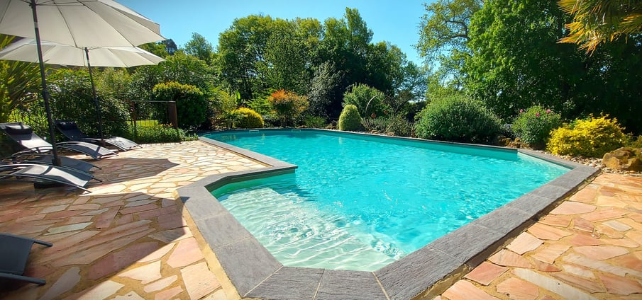 Piscine chauffée