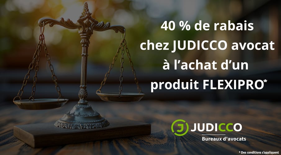 Publicité de Judicco bureaux d'avocats