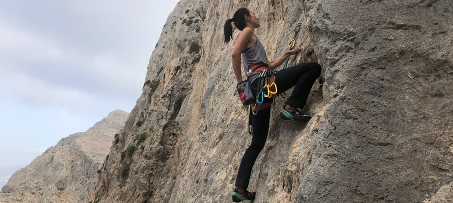 Female Rock Climber, Rock Climbing, Climber