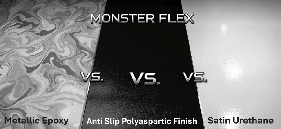 Metallic Epoxy Vs. Polyaspartic Vs. Urethane floor coatings