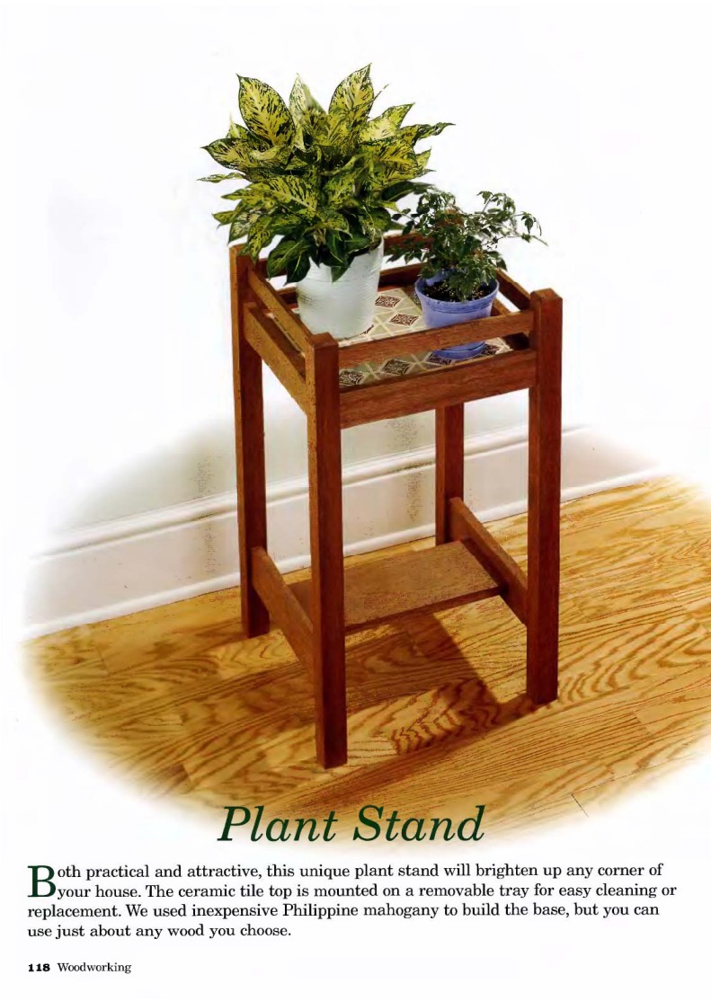 a planter with a plant in it