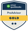 Intuit QuickBooks ProAdivsor Gold Badge