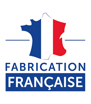 a logo for a french company called fabric