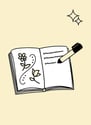 Beautiful journal for creatives, thoughtful affordable gift idea under $30