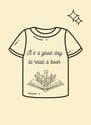 Creative T-shirt for writers and book lovers, thoughtful affordable gift idea under $30