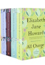 Box set of “The Cazalet Chronicles” by Elizabeth Jane Howard, with floral pastel spines.
