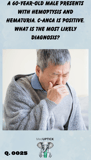 a middle-aged asian male coughing strongly with a grimaced face