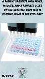 multiple test tubes for performing a titer diagnostic test