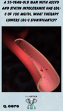 a 3-D photorealistic image of an artery with red blood cells flowing through