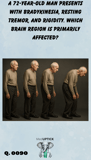 a progressive instances image of an elderly man aging as his posture becomes more stooped over