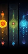 chakras alignés