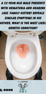 toilet with reddish foamy urine
