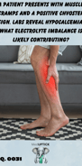 a man rubbing his calf due to muscle pain