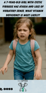 a little girl having difficulty walking