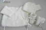 ensemble layette laine bébé fait main