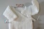 explications tricot bébé BRASSIÈRE facile