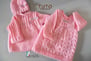 manteau et robe tuto tricot bebe 