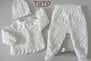 modèles tricot layette pour bébé prématuré