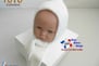 tuto patron pdf bonnet tricot bb cache-cou