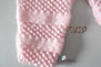 pantalon rose explication tricot bebe