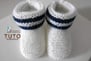 patron modèle chaussons marin tuto