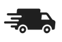 symbol of a truck in moving to communicate fast delivery from kitchenrta.ca