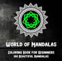 cover of coloring book world of mandalas