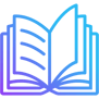 Vector Book Icon: Automate with Python