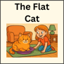 a girl is sitting on a mat with a cat