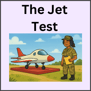 Can the jet pass the big test? This exciting short E CVC decodable story helps early readers practic