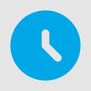 Animated blue clock icon representing Shelomith Learning Center business hours