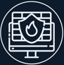 Jimproved Tech logo of a screen with a shield and brick wall, representing firewall and security